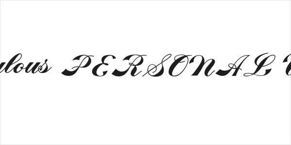Fabulous PERSONAL USE Logo