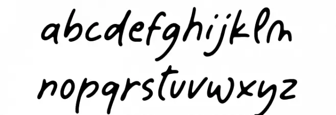 Fabulous Sunday 字体 小写