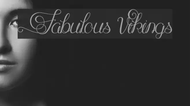 Fabulous Vikings Font examples