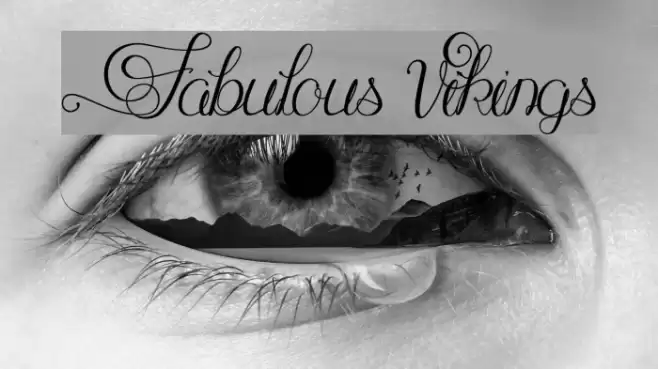 Fabulous Vikings Font examples