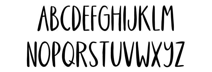 FabulousSpringSans Font LOWERCASE