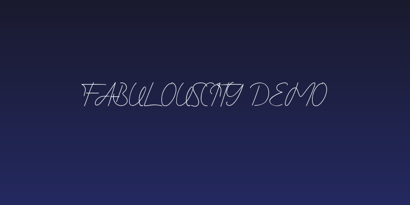 Fabulouscity Demo Social Header