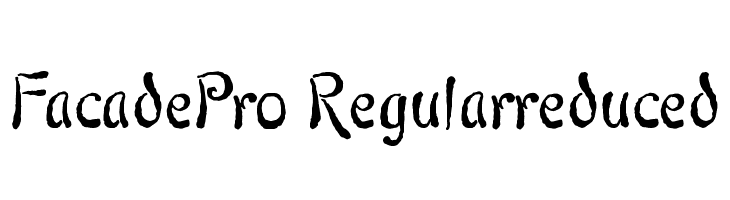 FacadePro-Regularreduced  baixar fontes gratis