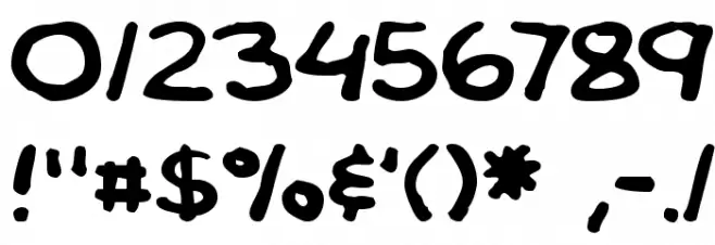 Face Front Schriftart Anderer Schreiben