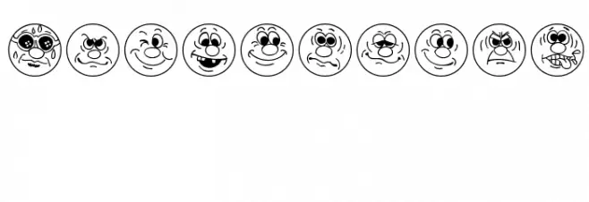 Face it! Font OTHER CHARS