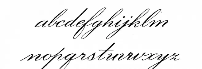 Face of Yesterday Schriftart Kleinbuchstaben
