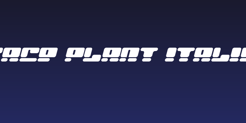 Face plant Italic Social Header