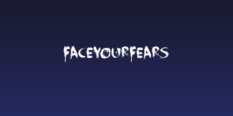 FaceYourFears Social Header