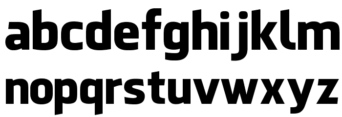FacebookLetterFaces Font LOWERCASE