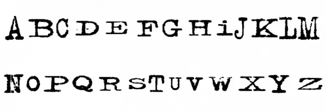 Facelift Schriftart Groß