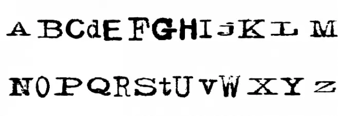 Facelift Caratteri MINUSCOLO