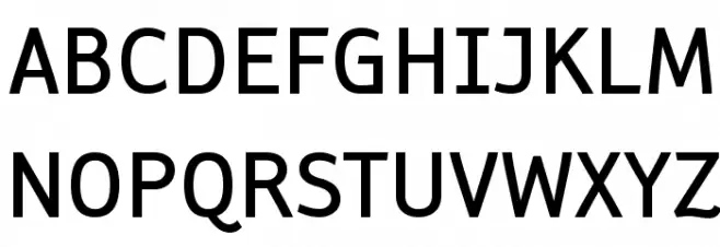 FaceplateSansLV-CGauge Schriftart Groß