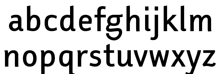 FaceplateSansLV-CGauge Font LOWERCASE