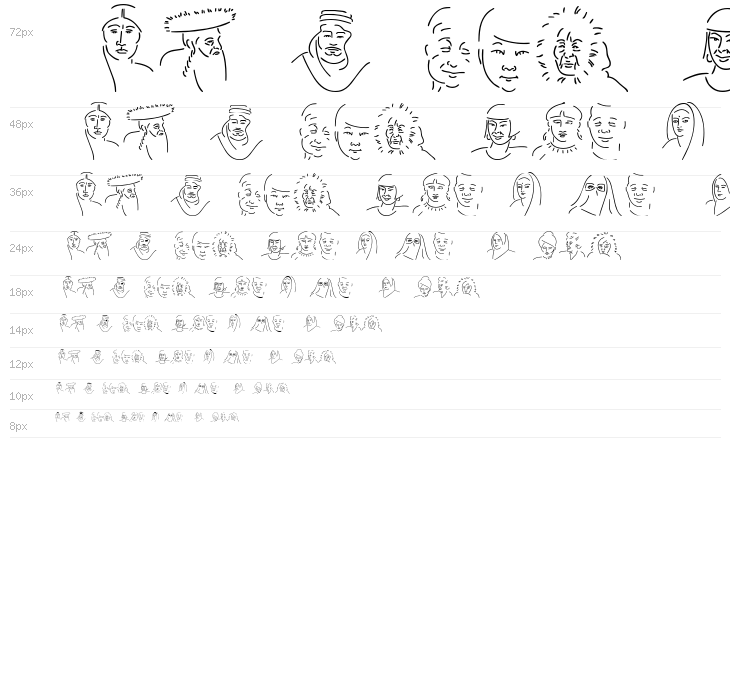 Faces Of The Century Waterfall