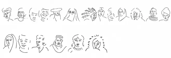 Faces Of The Century फ़ॉन्ट लोअरकेस