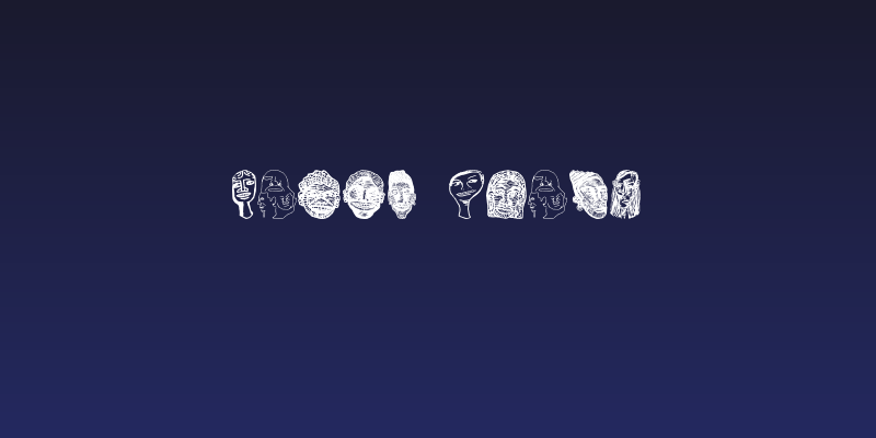 Faces Plain Social Header