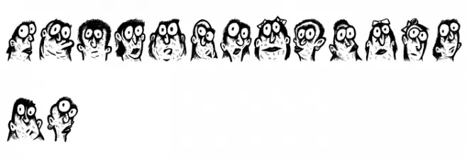 Faces Regular Schriftart Groß