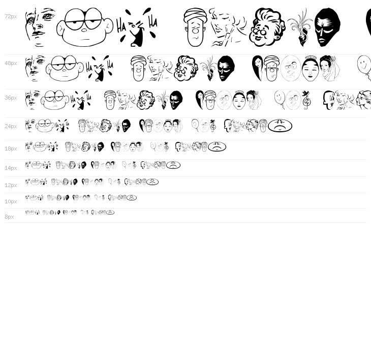 Faces2Faces Waterfall