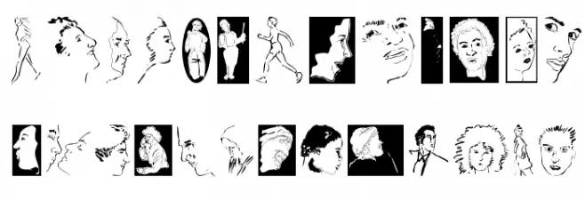 Faces 字体 大写