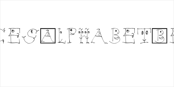 FacesAlphabetBeta Logo