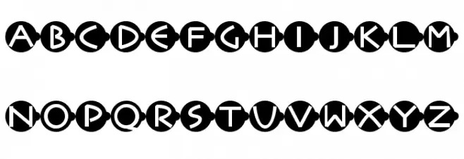 FacesAndCaps Schriftart Groß