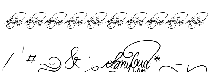 FacesittingProject Font OTHER CHARS
