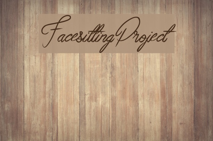 FacesittingProject Font examples