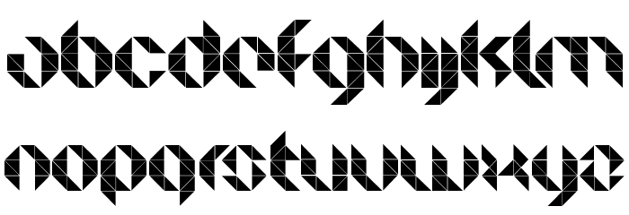 Facet Ultra Font LOWERCASE