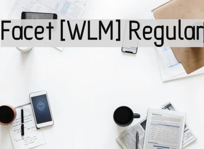 Facet [WLM] Regular Example 1