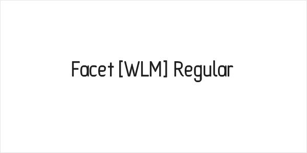 Facet [WLM] Regular Logo