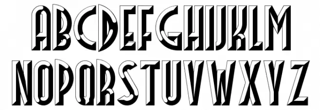 Facets NF خط أحرف صغيرة