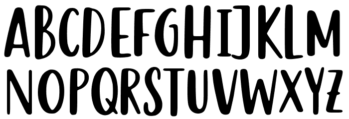 Fachristar Font LOWERCASE
