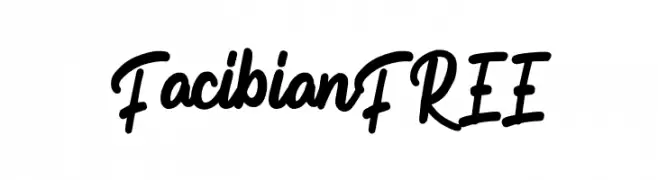 FacibianFREE  Frei Schriftart Herunterladen