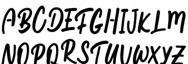 FacibianFREE Font UPPERCASE