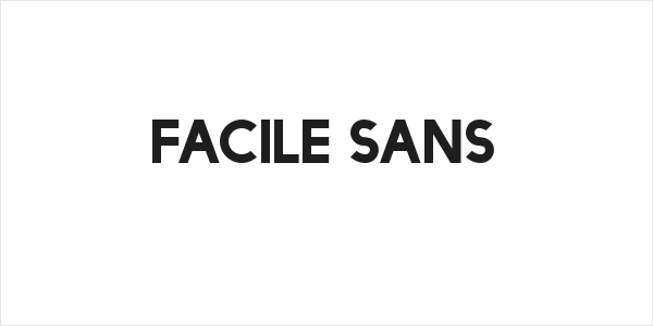Facile Sans Logo