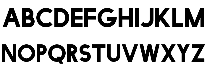 FacileSans Font LOWERCASE