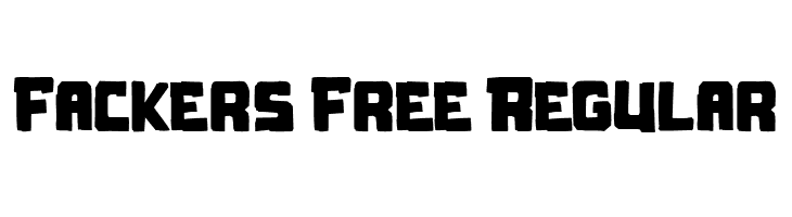 Fackers Free Regular  Frei Schriftart Herunterladen
