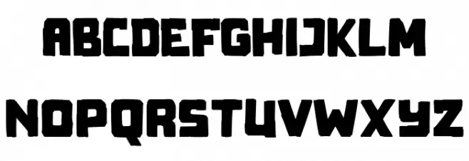 Fackers Free Regular Font LOWERCASE