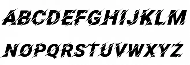 Facon Schriftart Groß