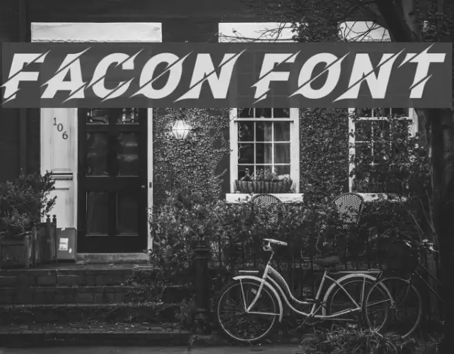 Facon Font examples
