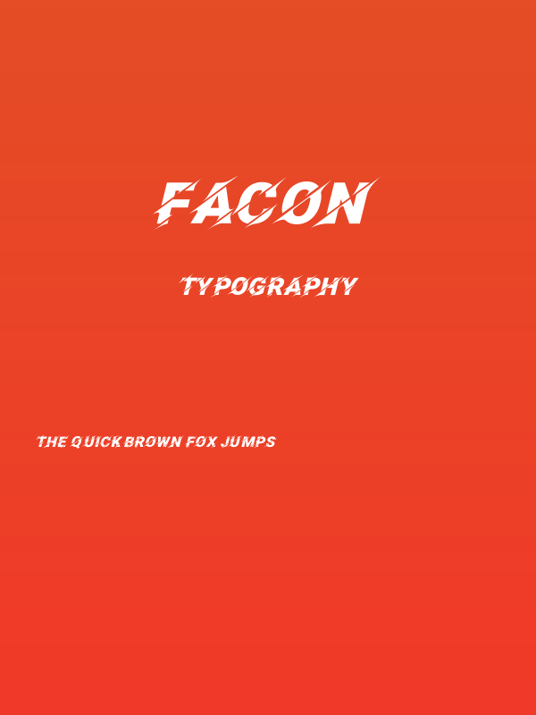 Facon Poster