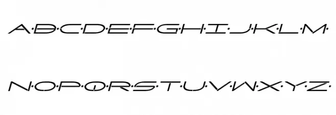 Factor Bold Italic خط أحرف كبيرة