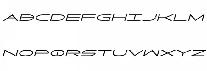 Factor Bold Italic Caratteri MINUSCOLO