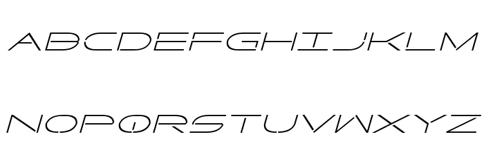 Factor Condensed Italic Font LOWERCASE