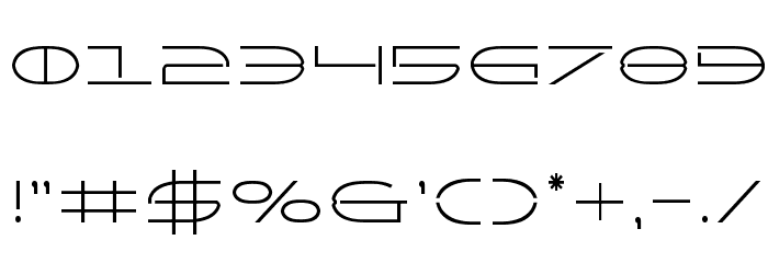 Factor Condensed Font OTHER CHARS