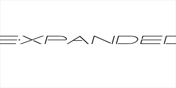 Factor Expanded Italic Logo