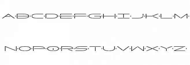 Factor Expanded フォント 大文字