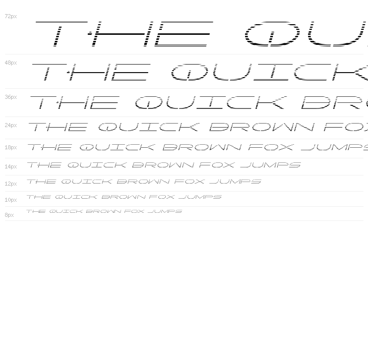 Factor Gradient Italic Waterfall