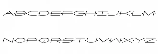 Factor Italic Font Litere mari