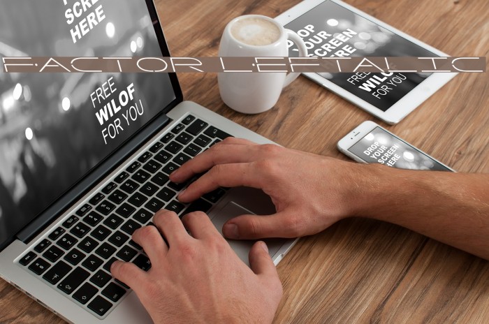 Factor Leftalic Example 1